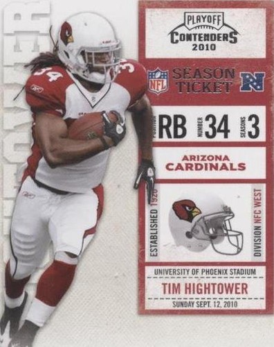 2010 Playoff Contenders Tim Hightower #003