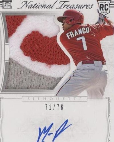 2015 Panini National Treasures - Maikel Franco #7