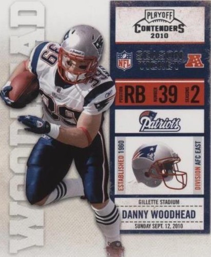 2010 Playoff Contenders Danny Woodhead #056