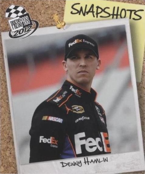 2012 Press Pass - Denny Hamlin #SS 15
