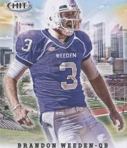 2012 SAGE Hit Brandon Weeden #ART-31