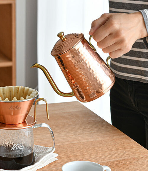Kalita Coffee Pot Copper Narrow Mouth Nozzle 600ml Kalita Cu 600