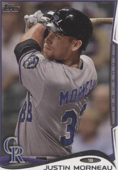 2014 Topps Mini - Justin Morneau #465