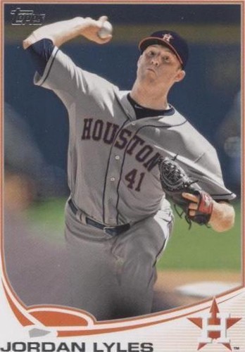 2013 Topps Mini - Jordan Lyles #416