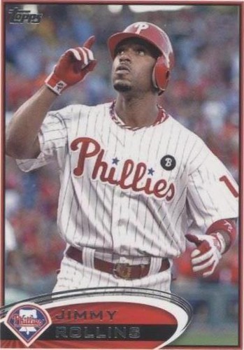 2012 Topps Mini - Jimmy Rollins #617