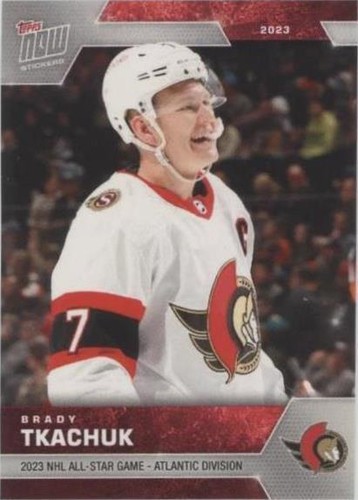 2022-23 Topps Now NHL Stickers - Brady Tkachuk #ASG6