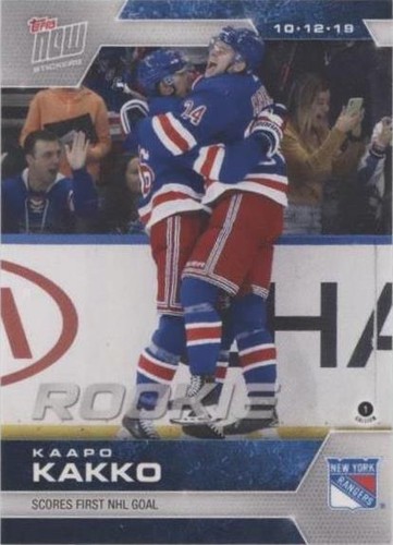 2019-20 Topps Now NHL Stickers - Kaapo Kakko #15
