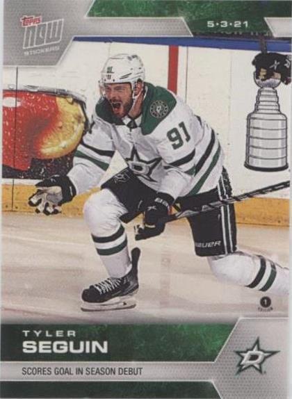 2020-21 Topps Now NHL Stickers - Tyler Seguin #142