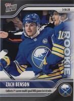 2023-24 Topps Now NHL Stickers - Zach Benson #146