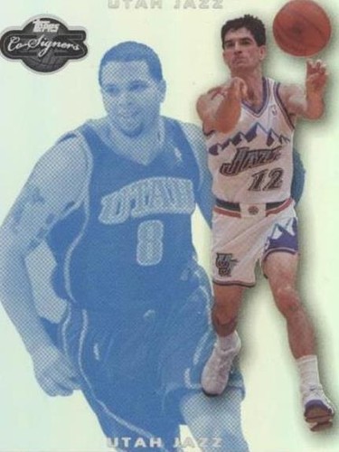 2007-08 Topps Co-Signers - John Stockton/Deron Williams #31