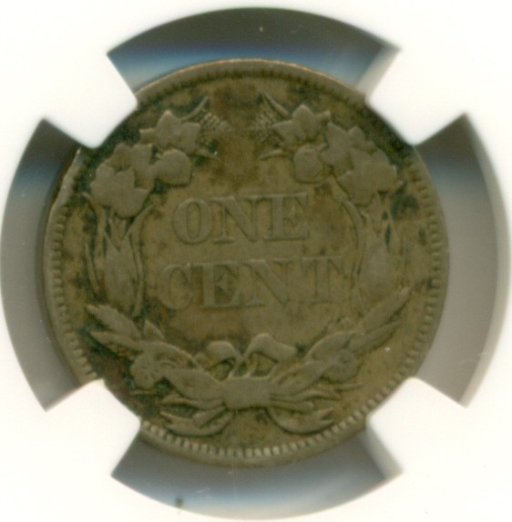 NGC 1857 Flying Eagle Cent XF40 Stack's W 57th St Collection