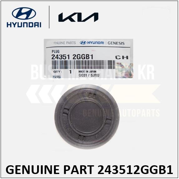 GENUINE OEM Hyundai Kia CVVT Plug 243512GGB1