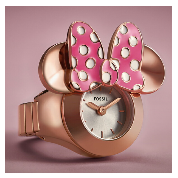 Disney x Fossil Watch Ring Limited Edition two Stitches Disney x Fossil Watch Ring Limited Edition two Stitches