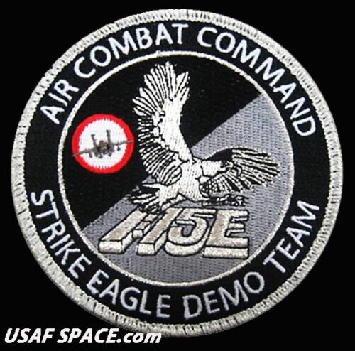 USAF 4th FIGHTER WING - ACC STRIKE EAGLE DEMONSTRATION TEAM - ORIGINAL PATCH