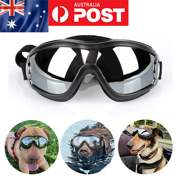 Dog Goggles UV Protection Windproof Antibreaking Eye Wear Pet