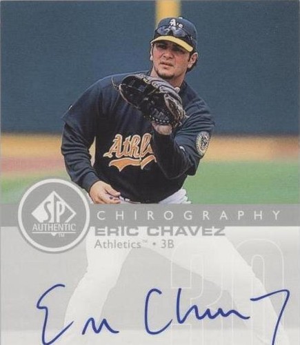 1999 SP Authentic - Eric Chavez #EC