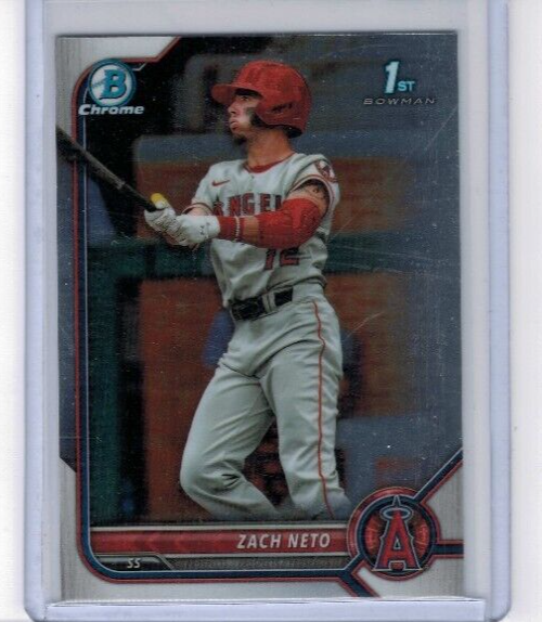 TOPPS １ST Bowman 2022 Bowman Draft Chrome Zach Neto 1st Bowman Prospect (BDC