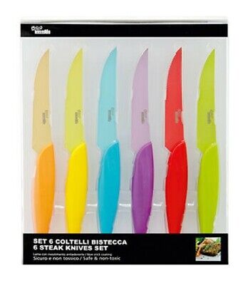 Multi-Colored Steak Knife Set
