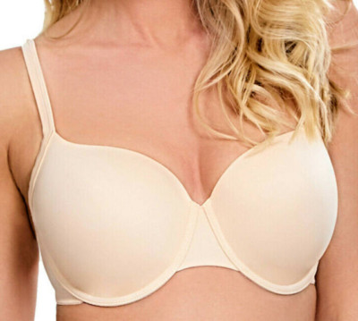 Panache NUDE Porcelain Plunge Bra, US 32D, UK 32D