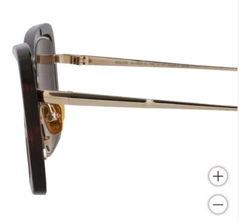 Pre-owned Maui Jim Adrift Polarized Sunglasse 808-10 Hcl Bronze Tortoise Titanium In Brown