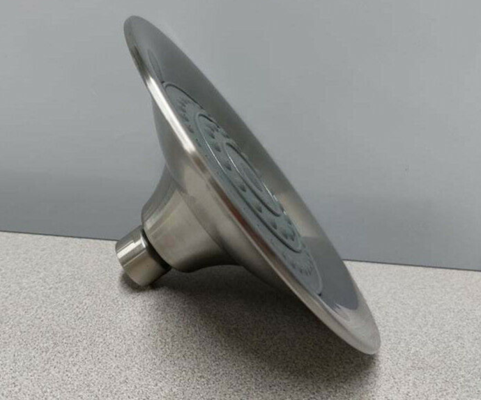 Brushed Nickel 6" Single-setting Raincan 2gpm