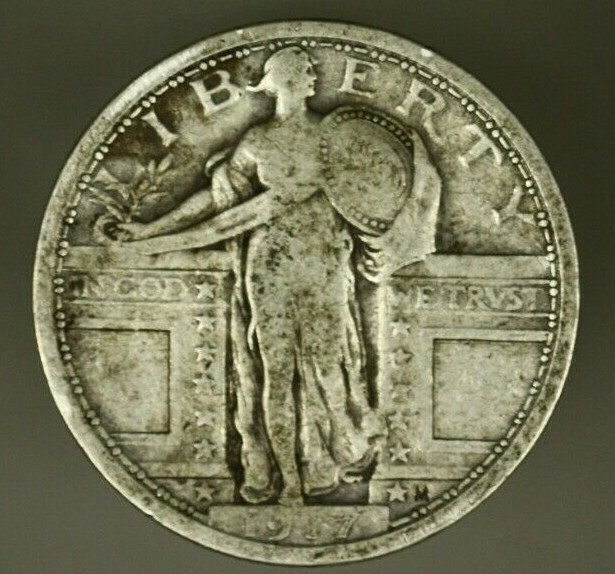 LIBERTY COIN等腕時計まとめ売り4本!! Standing Liberty Quarter Dollar 1917-P Type 1 A1616 | eBay