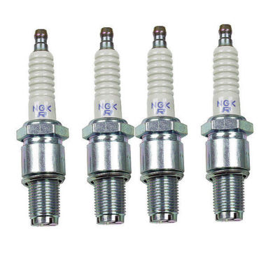 NGK Platinum Spark Plug 2-BUR7EQP + 2-BUR9EQP FOR RX-7 FC3S