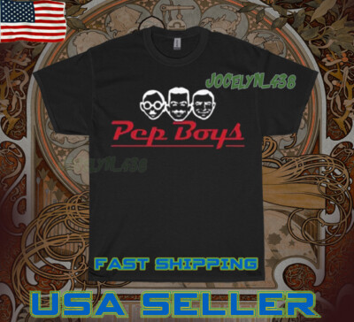 NEW SHIRT PREMIUM PEP BOYS AUTOMOT LOGO UNISEX T-SHIRT AMERICAN FUNNY SIZE S-5XL