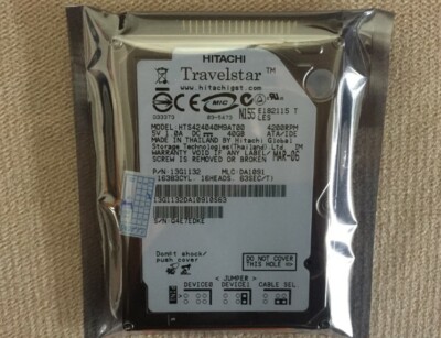40GB IDE Hitachi HTS424040M9AT00 2.5'' 9.5MM drive HDD