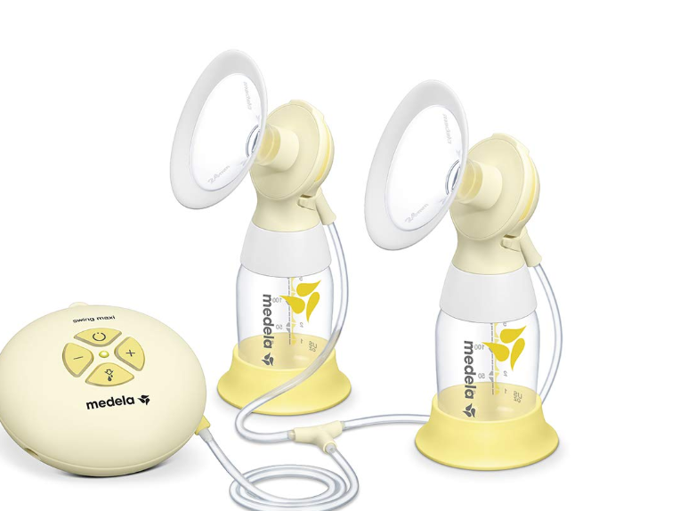 Medela elektrische Milchpumpe Swing Maxi Flex Brustpumpe Stillen Babyflasche 
