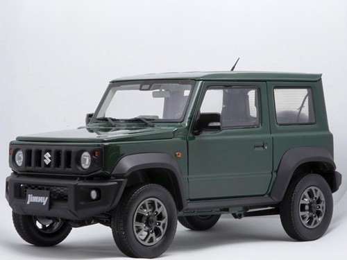 SUZUKI JIMNY × SEICO  FOREST MODEL 1/18 AUTOART 78509 Suzuki Jimny Sierra (JB74) (Jungle Green