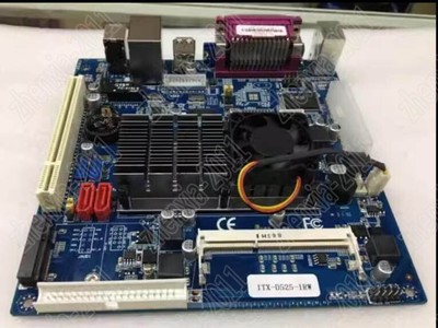 1PC  used  ITX-D525-1RW Integrated CPU motherboard