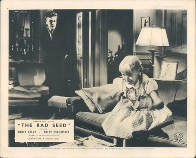 THE BAD SEED PATTY MCCORMACK NANCY KELLY ORIGINAL BRITISH LOBBY CARD