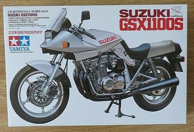 Tamiya 14010: SUZUKI GSX11100S Motorcycle 1:12 Sc Plastic Model Kit. Brand