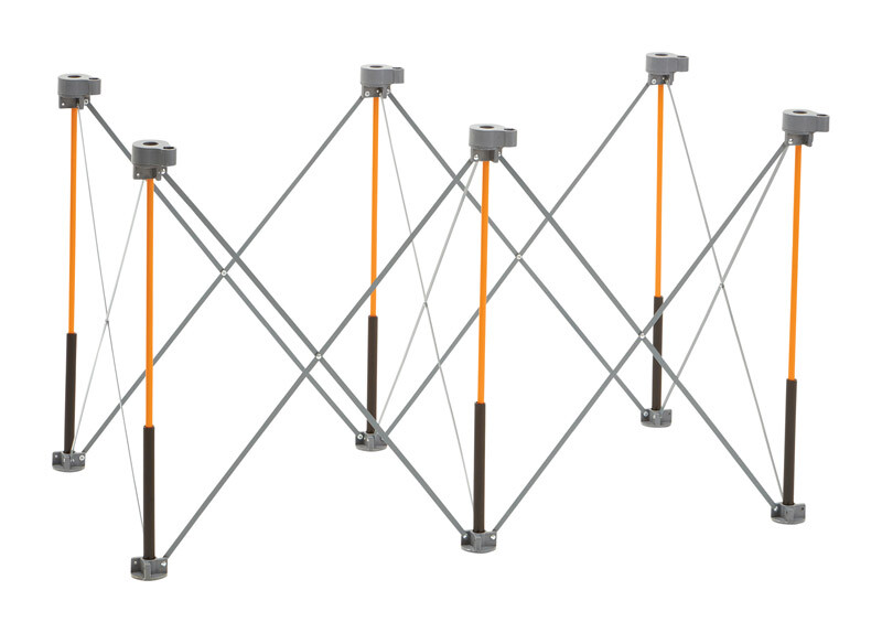 Bora Centipede 2 in L x 4 in W x 2.5 in H Folding Work Table 1500 lb