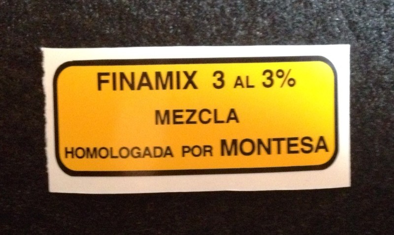 Montesa Decal Mezcla Mix Finamix