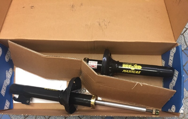 Neuf 2 Amortisseurs Record Maxigaz Avant Ref 333933 Ford Fiesta Iii, Iv @ N4023