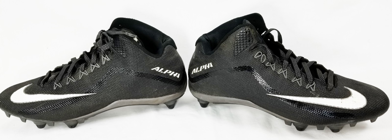 Nike Alpha with NIKE SKIN Men's Football Cleats Shoes Size 11 Black 705409-010