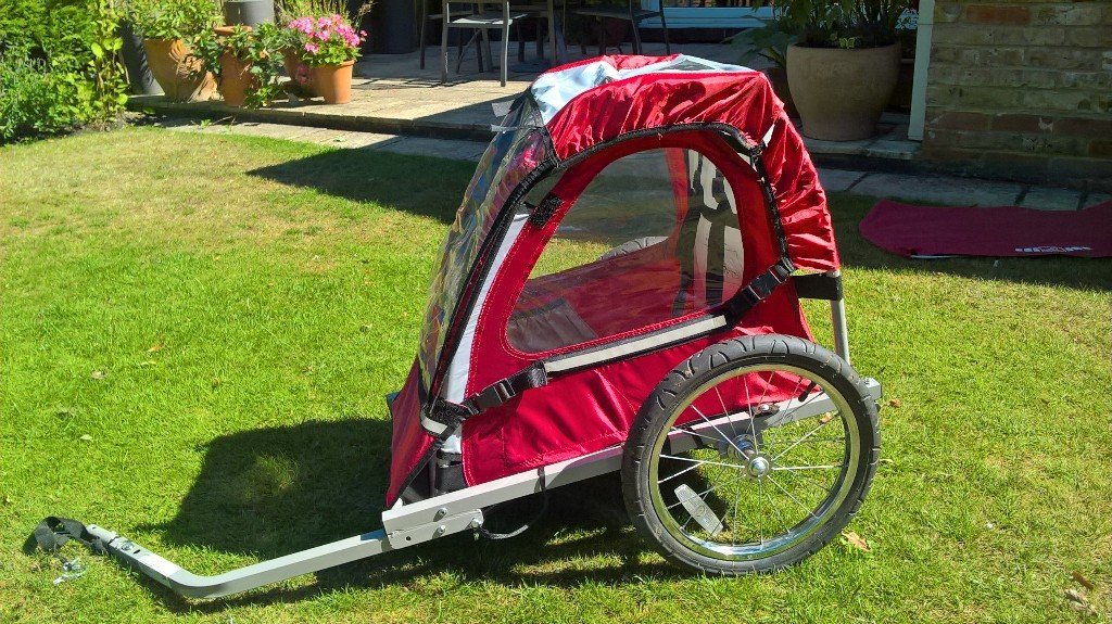 halfords bike trailer review