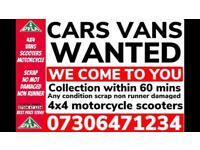 ‼️ SELL MY CAR VAN ♻️ WANTED SCRAP NON ULEZ CASH COLLECT TODAY C