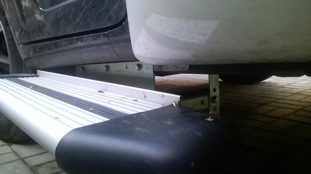 Fiat Ducato step. Lower additional step. Motorhome. Campervan etc in