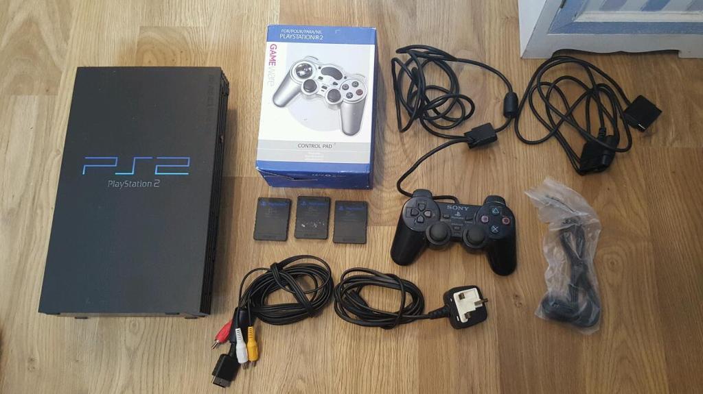 Playstation 2 console with accessories Sony PS2 in Poole, Dorset