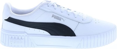 Женские кроссовки Puma Carina 2.0 Puma White/Puma Black/Silver (385849 07)