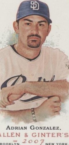 2007 Topps Allen & Ginter's - Adrian Gonzalez #341