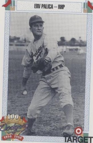 1990 Target Dodgers 100th Anniversary - Erv Palica #603