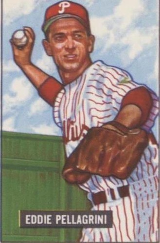 1986 C.C.C. 1951 Bowman Reprints - Eddie Pellagrini #292