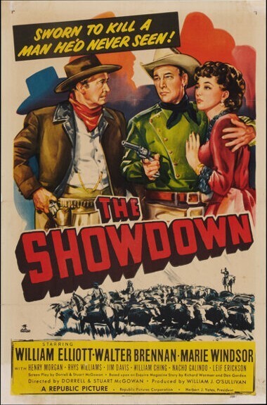 THE SHOWDOWN 1950 REPUBLIC WESTERN ON DVD-R WILD BILL