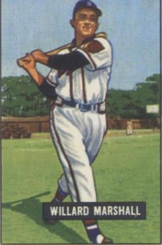1986 C.C.C. 1951 Bowman Reprints - Willard Marshall #98