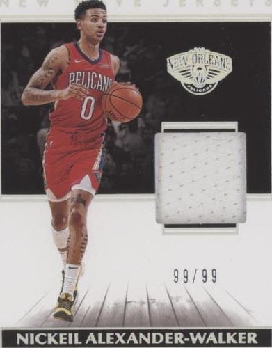 2019-20 Panini Noir - Nickeil Alexander-Walker #NW-NAW