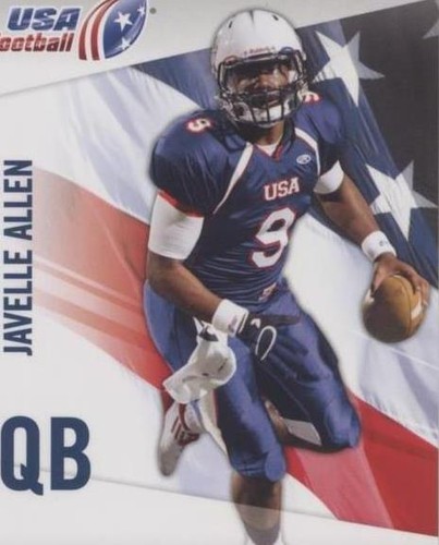 2012 Upper Deck USA Football Javelle Allen #30